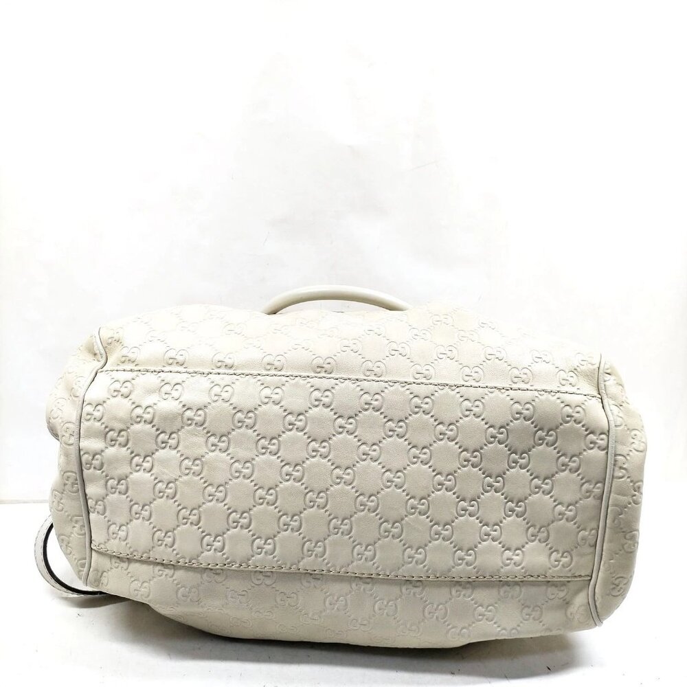 Gucci White Leather Handbag - Picture 9 of 16